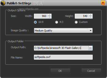 Aneesoft 3D Flash Gallery screenshot 4