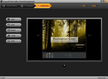 Aneesoft Flash Gallery Classic screenshot 5