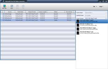 Aneesoft Free PS3 Video Converter screenshot 2