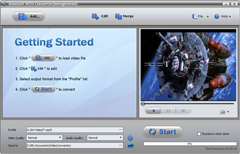 Aneesoft M2TS Converter screenshot 2