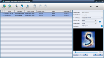 Aneesoft Total Media Converter screenshot