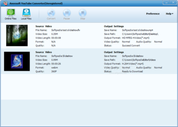 Aneesoft YouTube Converter screenshot