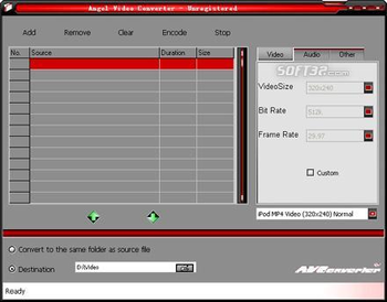 Angel Video Converter screenshot 2