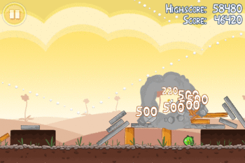 Angry Birds demo screenshot 3