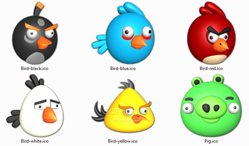 Angry Birds Icons screenshot