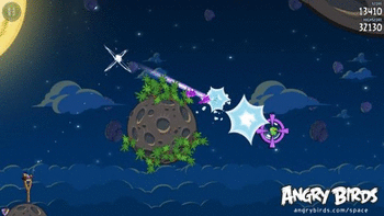 Angry Birds Space screenshot