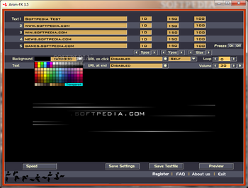 Anim-FX Flash intros and Flash banners builder screenshot 3