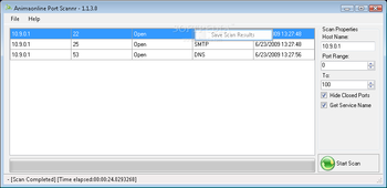 Animaonline Port Scannr screenshot