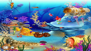Animated Aquaworld Screensaver screenshot