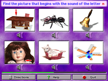 Animated Beginning Phonics screenshot