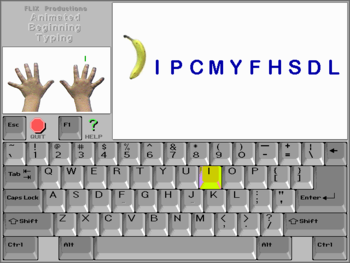 Animated Beginning Typing screenshot