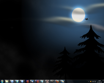 Animated Halloween Desktop Wallpaper screenshot