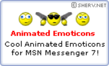 Animated MSN Emoticons Set #1 screenshot