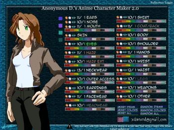 Anime Character Maker screenshot