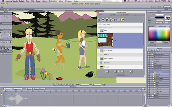 Anime Studio Debut Windows screenshot 2