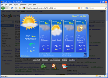 AniWeather screenshot