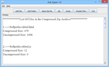 Ank Zipper screenshot 4