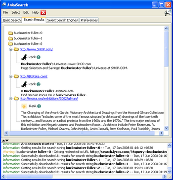AnkaSearch screenshot 2