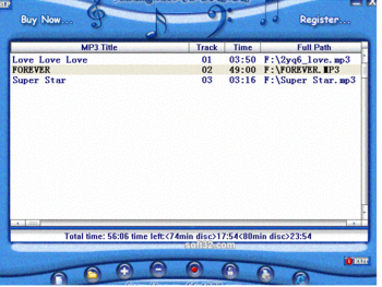 AnMing MP3 CD Burner screenshot 2