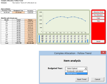 Annual Budget Builder DI screenshot 2