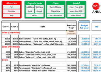Annual Budget Builder DI screenshot 4