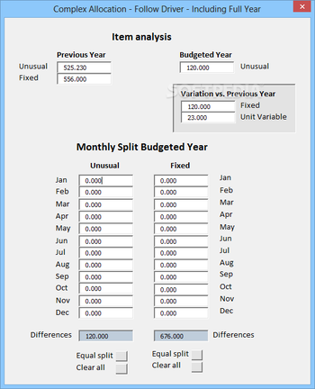 Annual Budget Builder screenshot 4