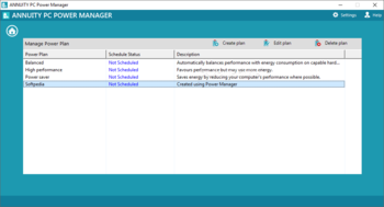 ANNUITY PC Power Manager screenshot 2
