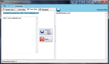 Annunciefree.com Email Extractor screenshot 3