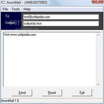 AnonMail screenshot