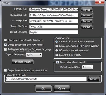 Another EAC3toGUI-Plus screenshot 2