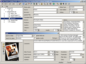 Ant Movie Catalog screenshot 2
