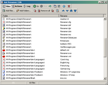 Ant Renamer Portable screenshot 3