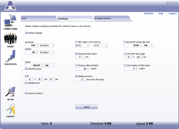 Antamedia Bandwidth Manager screenshot 2