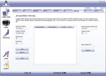 Antamedia Bandwidth Manager screenshot 21