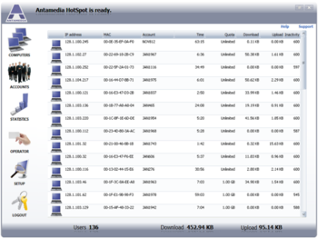 Antamedia HotSpot Software screenshot 3