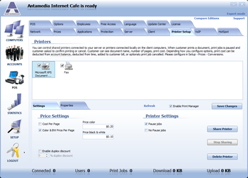 ANTAMEDIA Internet Cafe Software screenshot 16