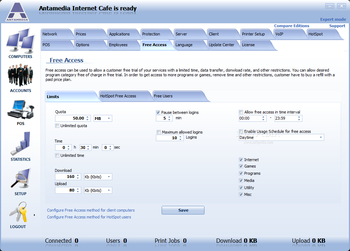 ANTAMEDIA Internet Cafe Software screenshot 20