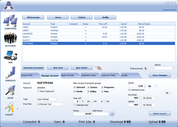 ANTAMEDIA Internet Cafe Software screenshot 3