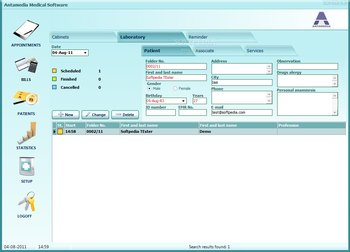 Antamedia Medical Software screenshot 3