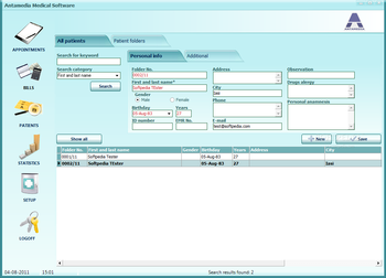 Antamedia Medical Software screenshot 6