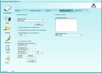 Antamedia Medical Software screenshot 9