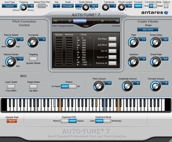 Antares Autotune VST screenshot