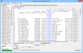 AntConc screenshot