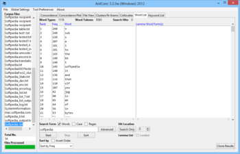 AntConc screenshot 6