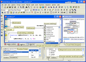 Antechinus JavaScript Editor screenshot 3