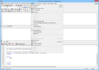 Antechinus JavaScript Editor screenshot 10