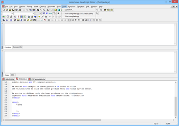 Antechinus JavaScript Editor screenshot 11