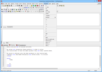 Antechinus JavaScript Editor screenshot 13