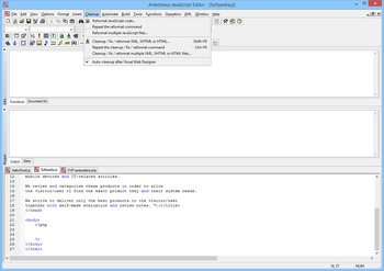 Antechinus JavaScript Editor screenshot 8