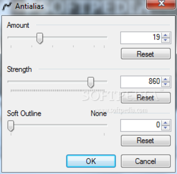 Anti-alias Plugin screenshot